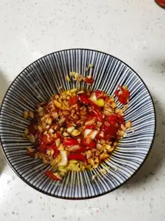 Make A garlic cabbage fan step 1