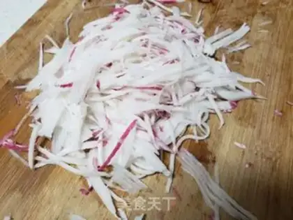 Make The radish step 1