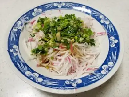 Make The radish step 4