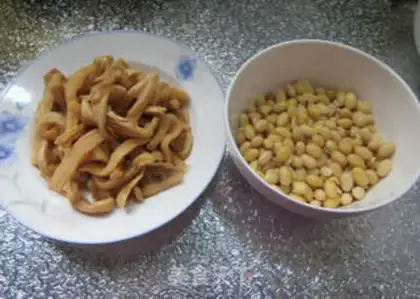 Make Soybeans and radish step 0