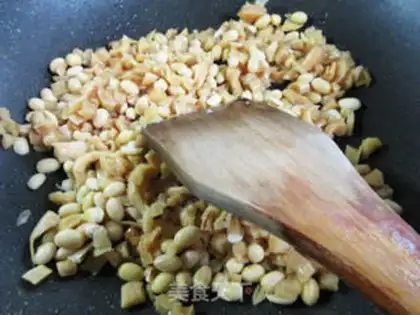 Make Soybeans and radish step 2