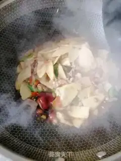Make Winter-dry fried meat step 5