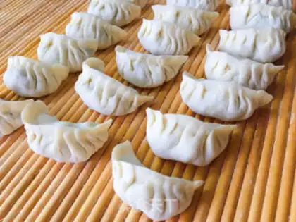 Make Cream egg dumplings step 6
