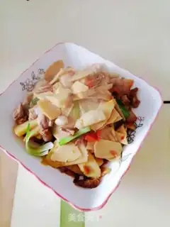 Make Winter-dry fried meat step 6
