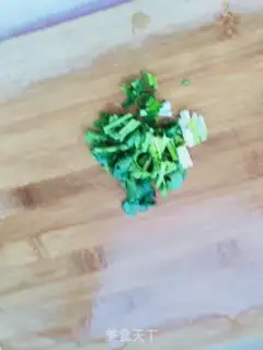 Make Puffy sprouts step 2