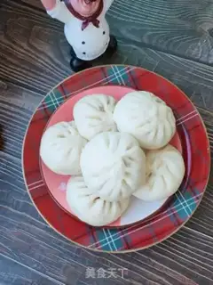 Make Powder pork buns step 15