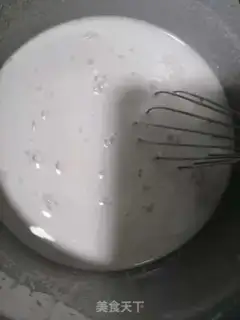 Make Potato powdered egg skin step 0