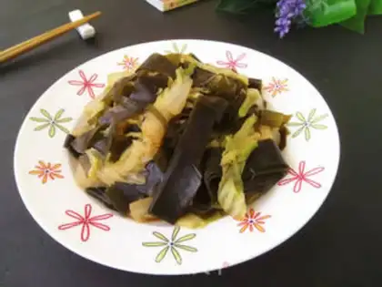 Make Seaweed cabbage step 7