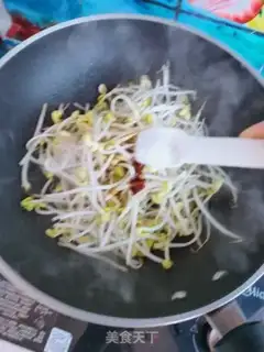 Make Puffy sprouts step 7
