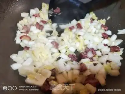 Make Sausage and cabbage step 3