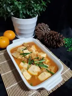 Make Spicy cabbage and tofu step 5