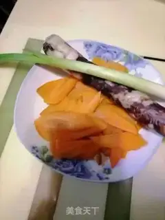 Make Carrot fried sausage step 0