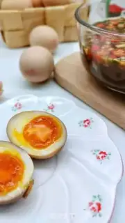 Make Korean eggs step 9