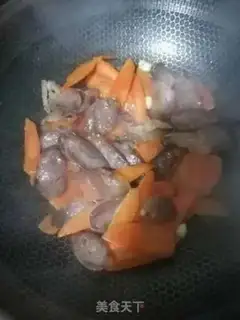 Make Carrot fried sausage step 3