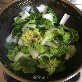 Make Clear the cabbage step 2