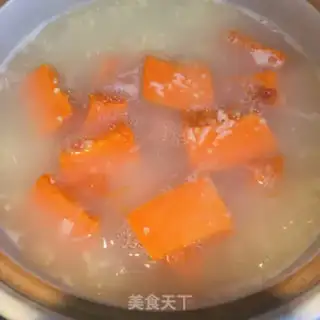 Make Pumpkin porridge step 4