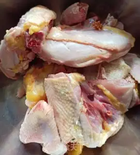 Make The abalone chicken step 0