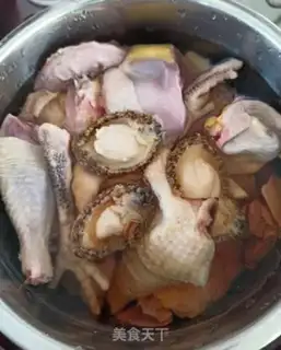Make The abalone chicken step 3