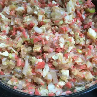 Make Carrot tofu step 5