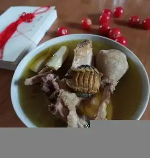 Make The abalone chicken step 5