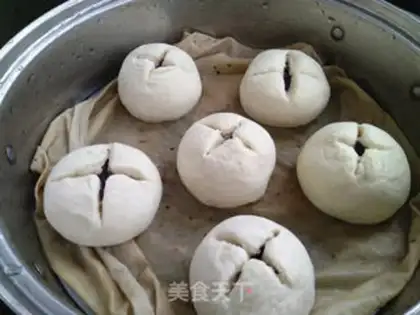 Make Flower buns step 8