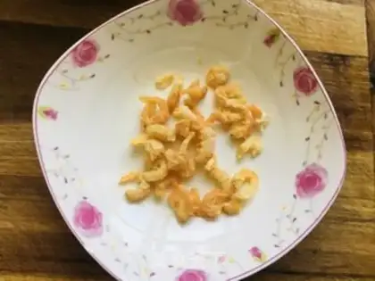 Make A seametrium fan soup step 2