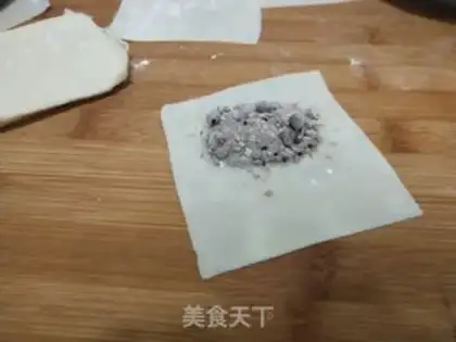 Make Red burrito step 1