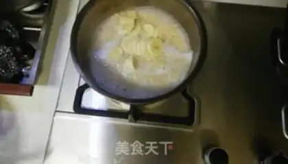 Make Milk oatmeal step 3