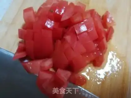 Make Tomato-flavored eggs and shrimp step 2