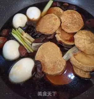 Make Sour chicken mushrooms and eggs step 4