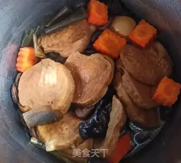 Make Sour chicken mushrooms and eggs step 5