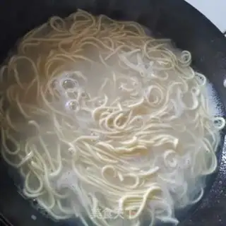 Make Three fresh chicken noodles step 10