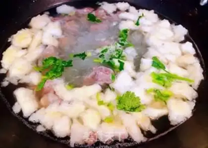 Make The lamb bubbly step 14