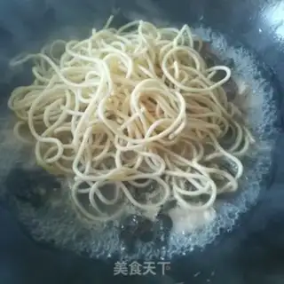 Make Three fresh chicken noodles step 15