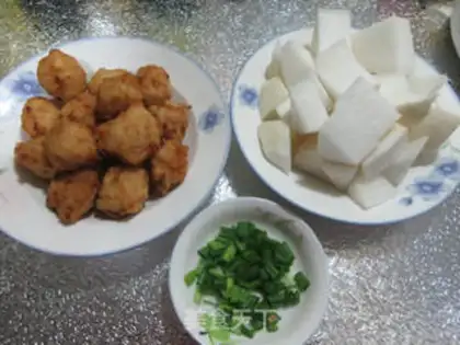 Make Soumaru radish soup step 0