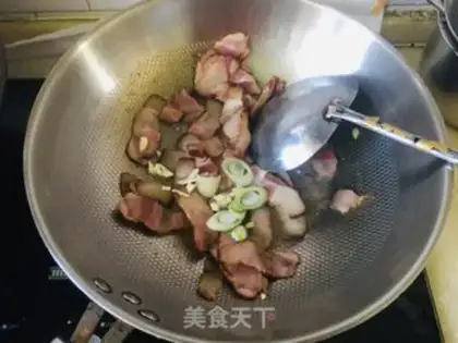 Make Garlic pork step 2