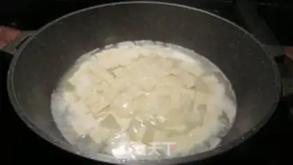 Make Fresh bean tofu soup step 7