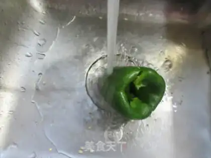 Make Potato pepper for eggs step 1