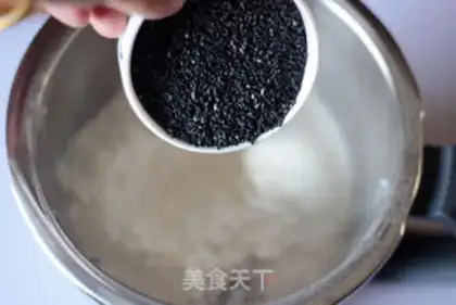 Make Black sesame pastry step 6