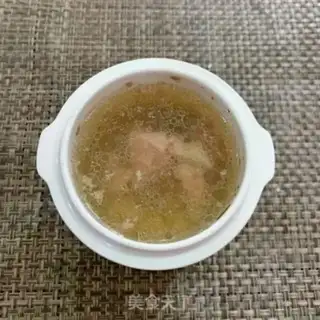 Make Lotus lilies bone soup step 7