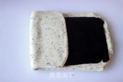 Make Black sesame pastry step 10
