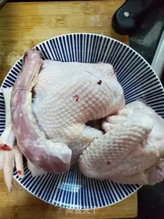 Make Clean up the old hen soup step 0