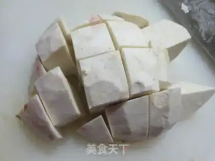 Make Egg dumplings for taco heads step 2