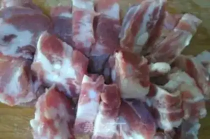 Make Burn the ribs step 1