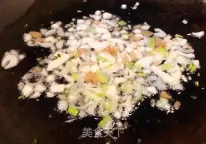 Make Scrambled snow step 4