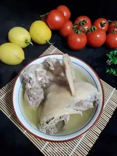 Make Clean up the old hen soup step 5