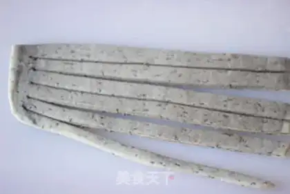 Make Black sesame pastry step 16