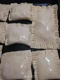 Make Soccer banana pie step 9