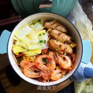 Make Spicy shrimp chicken wings step 16