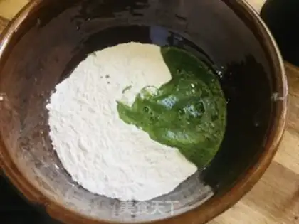 Make Pine noodles step 2